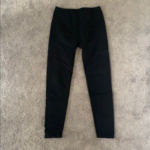 seamless high-waisted 7/8 leggings